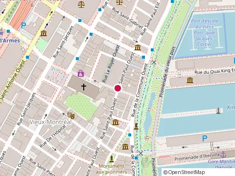 Location of Delano Design Inc at 70  Rue Saint-Paul O, Montréal