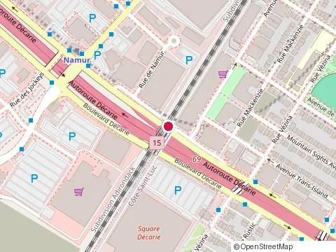 Location of Deli 770 at 5193 avenue de Courtrai, Montréal