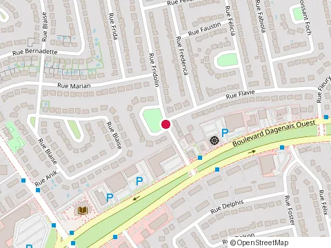 Location of Deli au Four at 3405 Bd Dagenais O, Laval