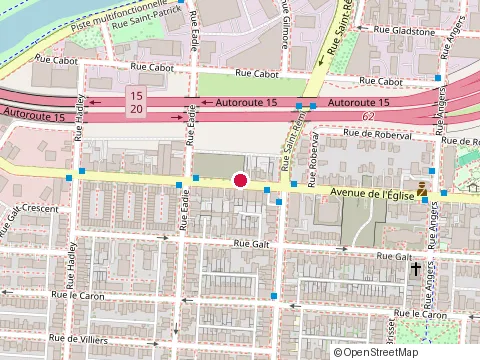 Location of Deli King at 1911 avenue de l'Eglise, Montréal