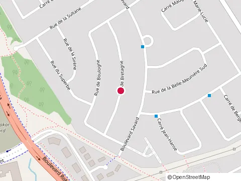 Location of Deli Net at 10100 Rue de Bretagne, Québec
