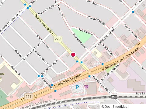 Location of Délices du Mékong at 618 Rue Bernard-Pilon, Beloeil