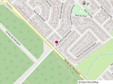 Location of Délices J l Inc at 1520 Rue Père-Chaumonot, L'Ancienne-Lorette