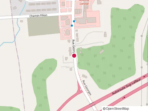 Location of Délicieusement Thaï at 99 Rue Georges Unité 101, Gatineau