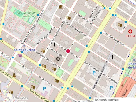 Location of Dellarte2 at 109 Rue Charlotte, Montréal
