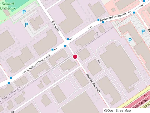 Location of Delta 2000 Inc at 805 avenue Bancroft, Pointe-Claire