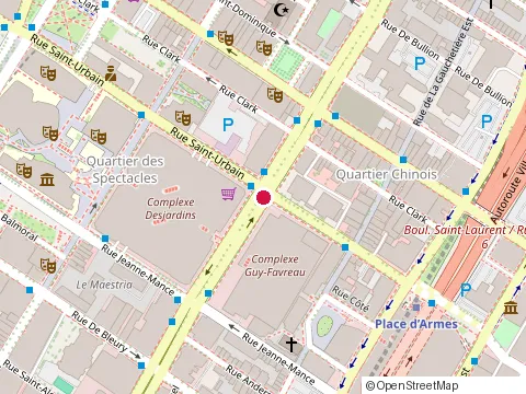 Location of Delta Waterproofing at 1155 boulevard René-Lévesque O Suite 2500, Montréal