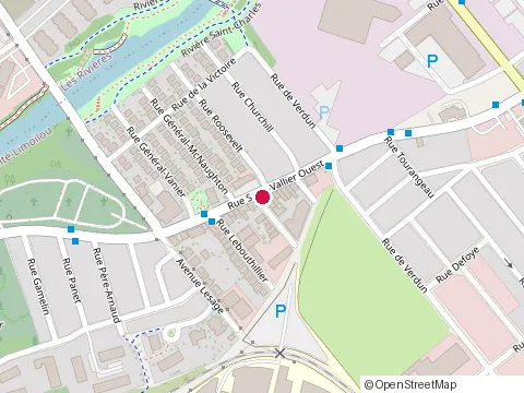Location of Demarreur A Distance Suncar at 860 Rue Saint-Vallier O, Québec