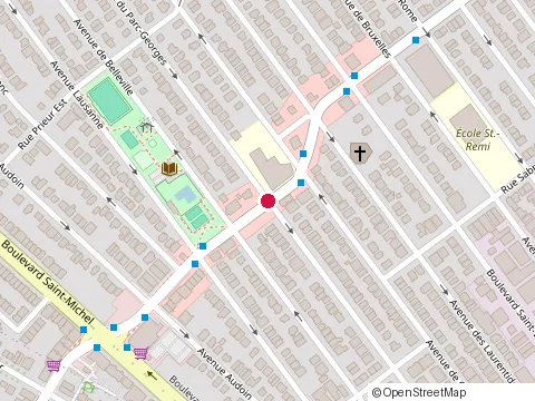 Location of Demasi Restauration at 10020 avenue du Parc-Georges, Montréal