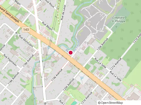 Location of Demix Beton at 29 119E Ave, Drummondville