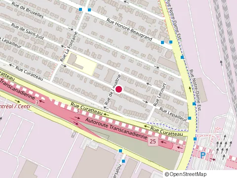 Location of Demo-Transport Sans Souci at 1425 Rue Lepailleur, Montréal