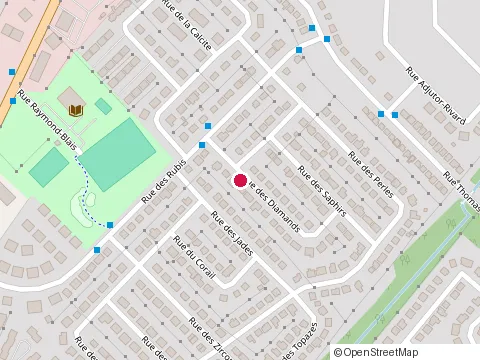 Location of Démolition Beauce at 1416 Rue des Perles, Lévis