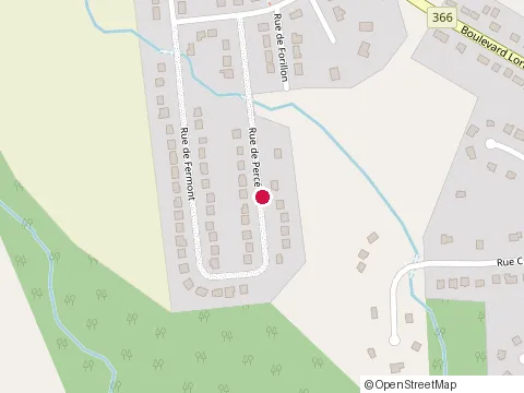 Location of Démolition T l at 64 de Perce Rue, Gatineau