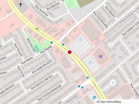 Location of Demstos Ltee, Montréal