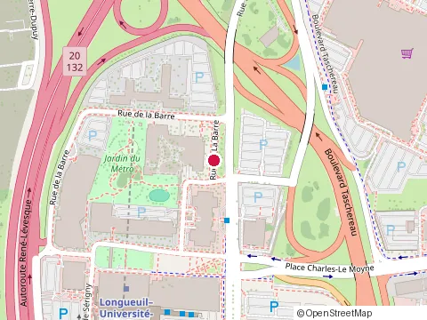 Location of Denis Dompierre Cga at 324-110 Rue de la Barré, Longueuil