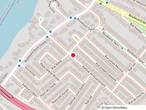 Location of Denis F at 12219 avenue de Poutrincourt, Montréal