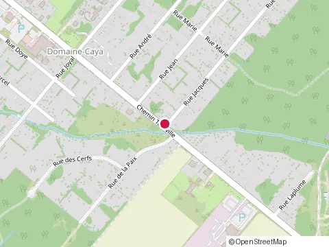 Location of Denis Filiatreault Construction at 230 Rue Jacques, Drummondville