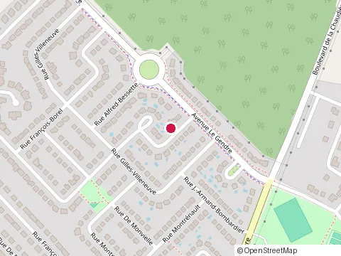 Location of Denis Gagnon at 3857 Louise Fiset, Québec