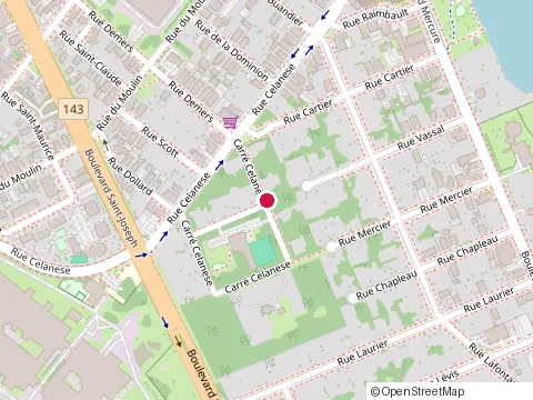 Location of Denis Savoie Rembourrage at 8 Car Celanese, Drummondville