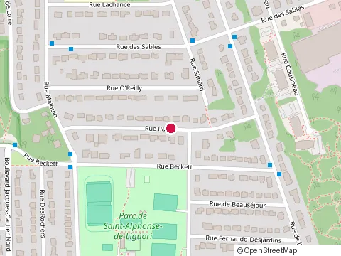 Location of Denis Vachon Psychologue at 1530 Rue Paton, Sherbrooke