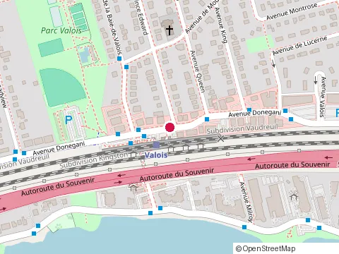 Location of Dentaire Turner at 96 avenue Donegani, Pointe-Claire