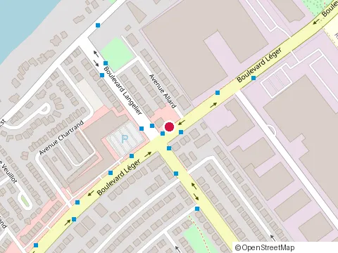 Location of Dentiste Coin Léger-Langelier Inc. at 6525 Bd Léger, Montréal