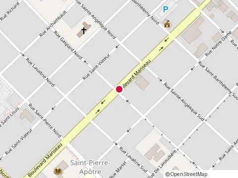Location of Dentistes Gilles et Jean-Luc Asselin at 701 boulevard Manseau, Joliette