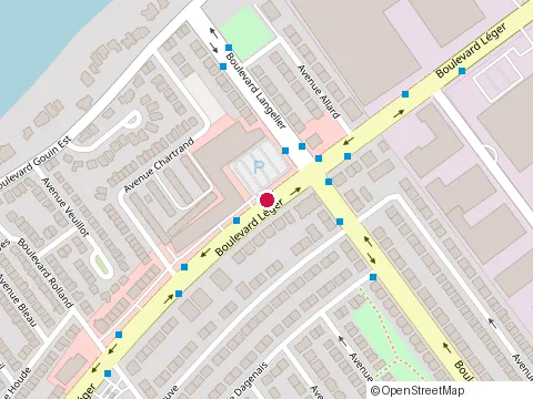 Location of Denturologie at 6425 Boulevard Léger, Montréal-Nord