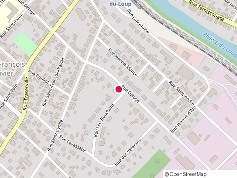 Location of Depannage Residentiel Marc Dubuc at 9  Rue Leo-Bouchard, Rivière-du-Loup