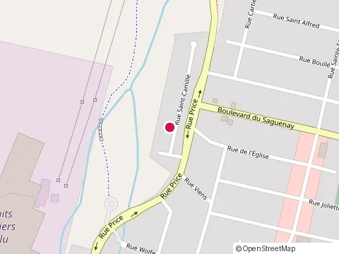 Location of Depanneur Keno at 1821 Rue Ste Famille, Jonquière