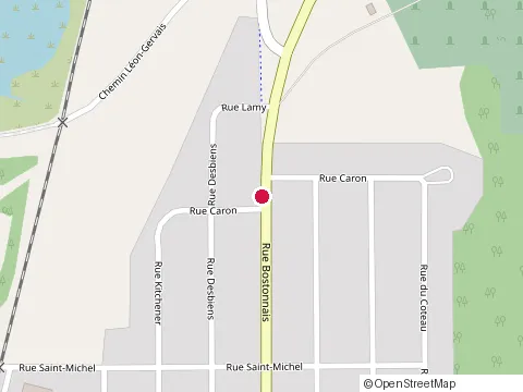 Location of Depanneur Michel&Line Inc at 301 Rue Bostonnais, La Tuque