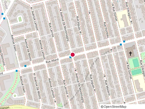 Location of Depanneur Varietes Allare at 3153 Rue Allard, Montréal