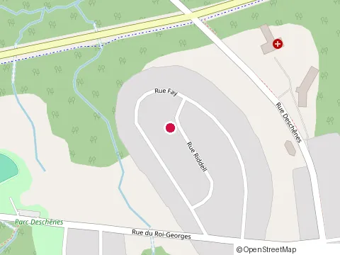 Location of Depont Jean-Pierre Enr at 1882  Rue Riddell, Jonquière