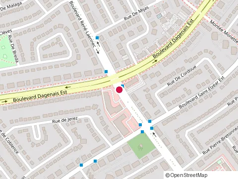 Location of Derma Minceur at 2050 boulevard Rene-Laennec, Laval