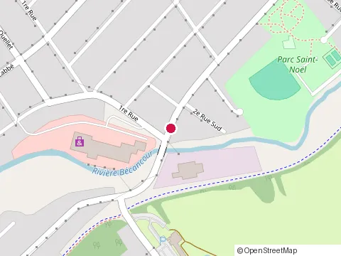 Location of Dermaveda at 754 Rue Notre-Dame E, Thetford Mines