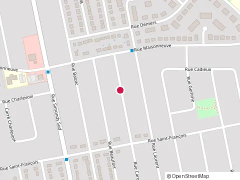 Location of Derosiers Gilles at 649 Rue Caron, Granby