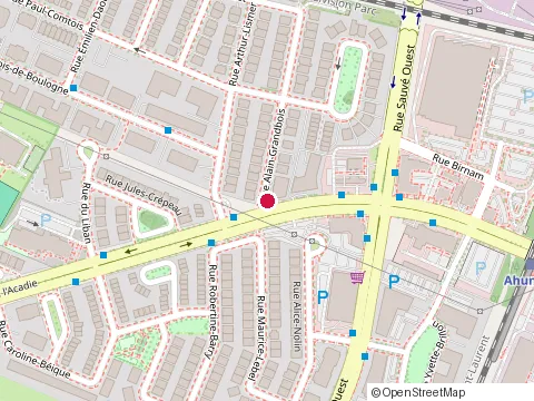 Location of Desautels Di Santo at 1280 Alain-Grandbois, Montréal