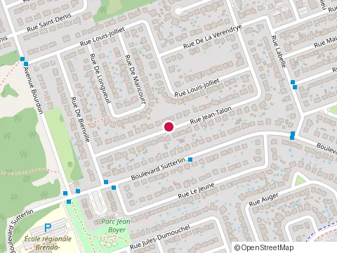 Location of Deschamps Menuiserie et Charpente Inc at 144 Rue Jean-Talon, Châteauguay