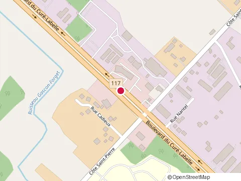 Location of Descoeurs Inc at 18541 Côte St Pierre, Mirabel
