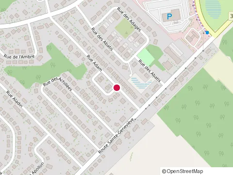 Location of Désembuage Québec at 1455 Rue Adam, Québec