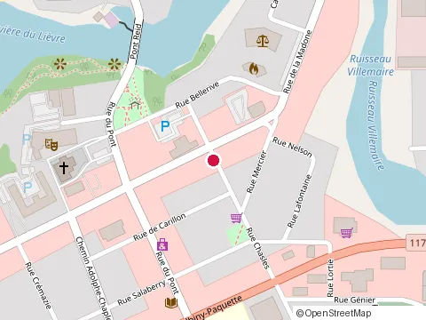 Location of Design A la Deux at 456 Rue Chasles, Mont-Laurier