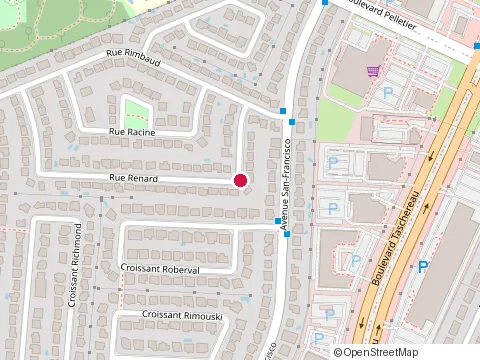 Location of Design Exotique at 8160 Rue Renard, Brossard