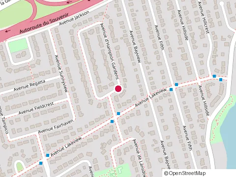 Location of Design It Yourself Inc. at 15 avenue d'Hampton Gardens, Pointe-Claire