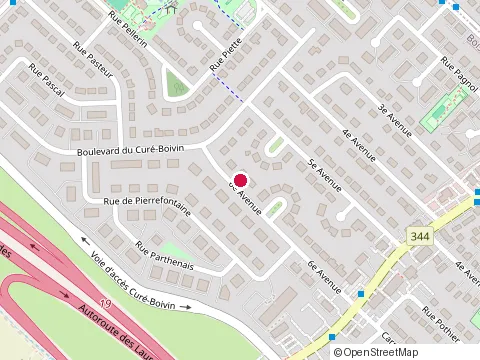 Location of Design Joanne Boileau at 185 6E Av, Boisbriand