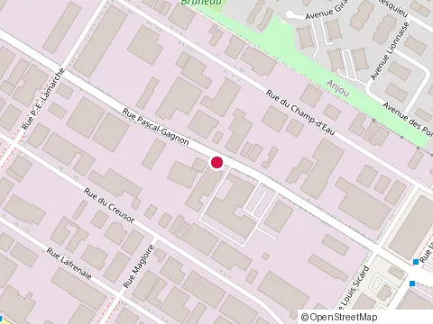 Location of Design-Tech, Inc. at 8550 Rue Pascal-Gagnon, Saint-Léonard