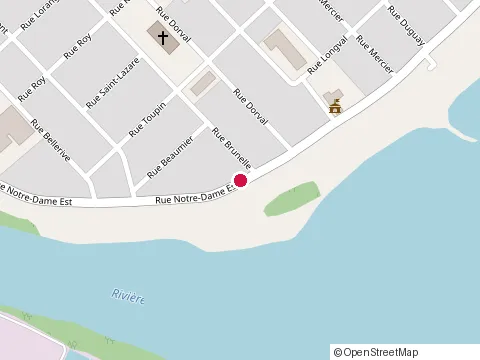 Location of Designer Paysager Natalie Gauthier at 466 Rue Notre-Dame Est, Trois-Rivières