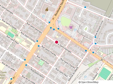 Location of Désilets Electrical Contractor at 514 Rue Saint-Georges, La Prairie