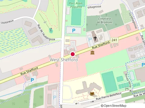 Location of Désirables Gâteries at 659 Rue Shefford, Bromont