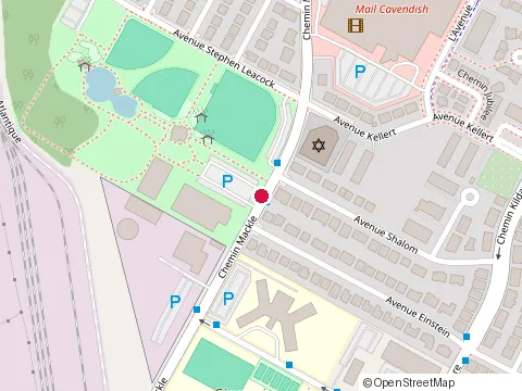 Location of Desjardins C at 7905 chemin Mackle, Cote Saint-Luc