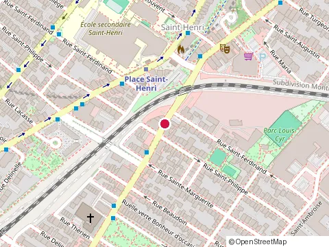 Location of Dessert Coréen Crofre at 4207 rue Notre Dame O, Montréal
